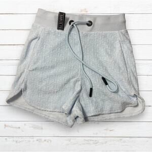 BAIN DE MER JACQUARD PARIS‎ SKY BLUE PULL ON SHORTS SIZE XS